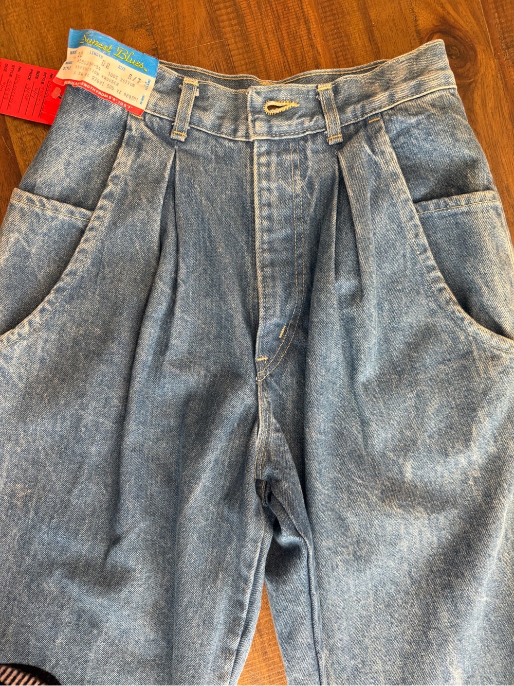 Sunset Blues Vintage 80’s Denim - Picture 8 of 14